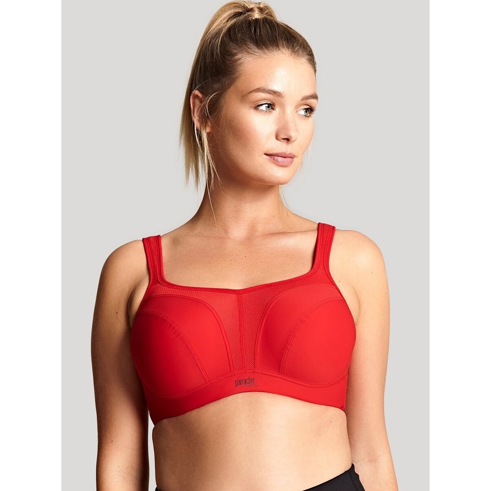 Panache Red High Support Sports Bra
